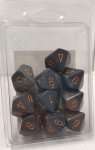 SET 10 D10 DARK GREY/COPPER