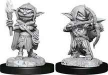 GOBLIN ROGUE FEMALE - PATHFINDER BATTLES DEEP CUTS UNPAINTED MINIATURES