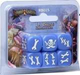 LA BRISE SANGUINE : SET DE DES - RUM AND BONES