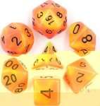 SET DE DES FEU PHOSPHORESCENT