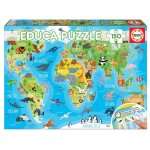 PUZZLE 150 PIECES DEPARTEMENTS ET REGIONS DE LA FRANCE