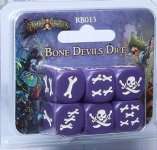 DEMONS OSSEUX SET DE DES - RUM AND BONES