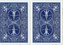 BICYCLE DOUBLE DOS BLEU/BLEU