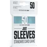 50P JUST SLEEVES CLEAR - STANDARD