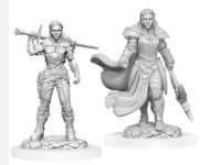 ORC FIGHTER FEMALE - D&D NOLZUR'S MARVELOUS MINIATURES