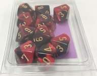 10D10 GEMINI ROUGE/VIOLET & DORE