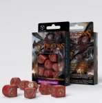 7 DES DRAGONS ROUGE/OR MODERNE