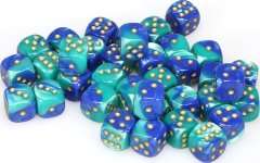 36D6 GEMINI BLEU SARCELLE / OR