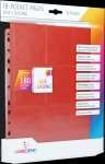 10 PAGES 18 POCKET SIDEL. RED