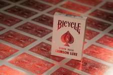 BICYCLE MAGIC METAL LUXE CRIMSON