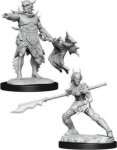 CORALHELM COMMANDER & HALIMAR WAVEWATCH (MERFOLK)  - MAGIC THE GATHERING UNPAINTED MINIATURES
