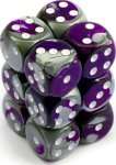 12D6 16MM VIOLET-ACIER/BLANC