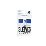 JUST SLEEVES - JAPANESE SIZE BLUE (60 SLEEVES)