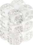 12D6 16MM TRANSPARENT/BLANC