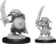 GOBLIN FIGHTER MALE - PATHFINDER BATTLES DEEP CUTS UNPAINTED MINIATURES