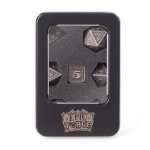 7 DES METAL DRAGON SCALE SILVE