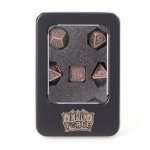 LOT 7 DES METAL 14MM (BOITE METAL) - GEAR COPPER