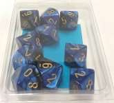 GEMINI BLACK-BLUE W/G 10D10