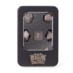 LOT 7 DES METAL 16MM (BOITE METAL) - DRAGON SCALE COPPER