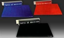 TAPIS DE CARTE NOIR (CLOSE UP)