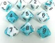 10D10 BLANC SARCELLE/NOIR