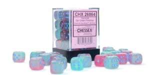 12 D6 GEL GREEN PINK/BLUE LUMI