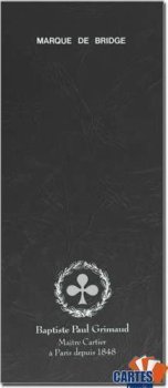 BLOC DE MARQUE DE BRIDGE