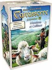 CARCASSONNE EXTENSION 9 MOUTONS & COLLINES