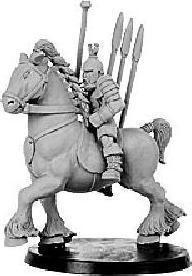 BRENNUS IRONSPEAR ON BATTLE STEED