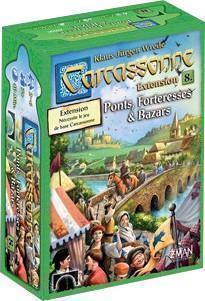CARCASSONNE&nbsp;: EXTENSION 8 PONT, FORTERESSES & BAZARS