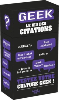 GEEK LE JEU DES CITATIONS