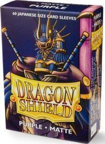 60P SMALL MATTE PURPLE DRAGON SHIELD (JAPAN/MINI SIZE)