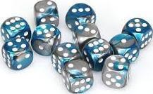 12D6 16MM ACIER-TURQUOISE/BLANC