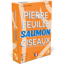 PIERRE FEUILLE SAUMON CISEAUX