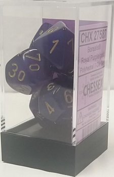 SET DES VIOLET ROYAL/OR