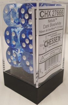 12D6 NEBULA DARK BLUE/BLANC