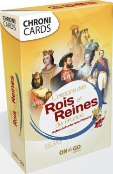 CHRONICARDS ROI REINES FRANCE