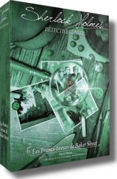 SHERLOCK HOLMES DETECTIVE CONSEIL LES FRANCS-TIREURS DE BAKER STREET