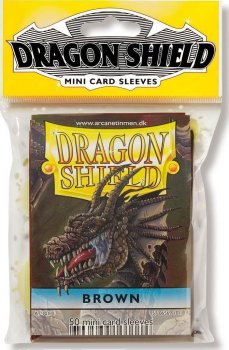 MINI DRAGON SHIELD MARRON