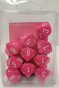 SET 10D10 OPAQUE ROSE/BLANC