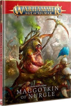 BATTLETOME MAGGOTKIN OF NURGLE 2021 (Tome de Bataille : Maggotkin of Nurgle)