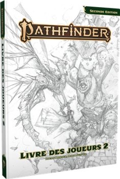 LIVRE CROQUIS JOUEURS 2 PF2