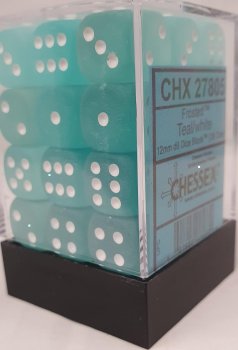 36 D6 FROSTED TEAL/WHITE