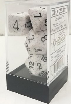 SPECKLED DICE SET - ARCTIC