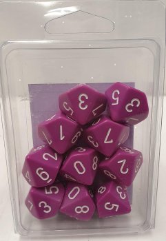 SET 10D10 LIGHT PURPLE/WHITE