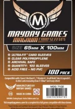 100 PROTEGES CARTES 65X100