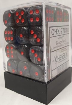 36 D6 VELVET BLACK/RED