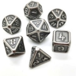 7 DES METAL SHINY SILVER