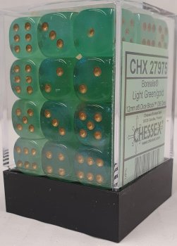 36 D6 BOREALIS VERT CLAIR/OR L