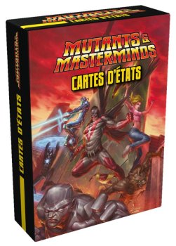 MUTANTS & MASTERMINDS : CARTES D’ETAT